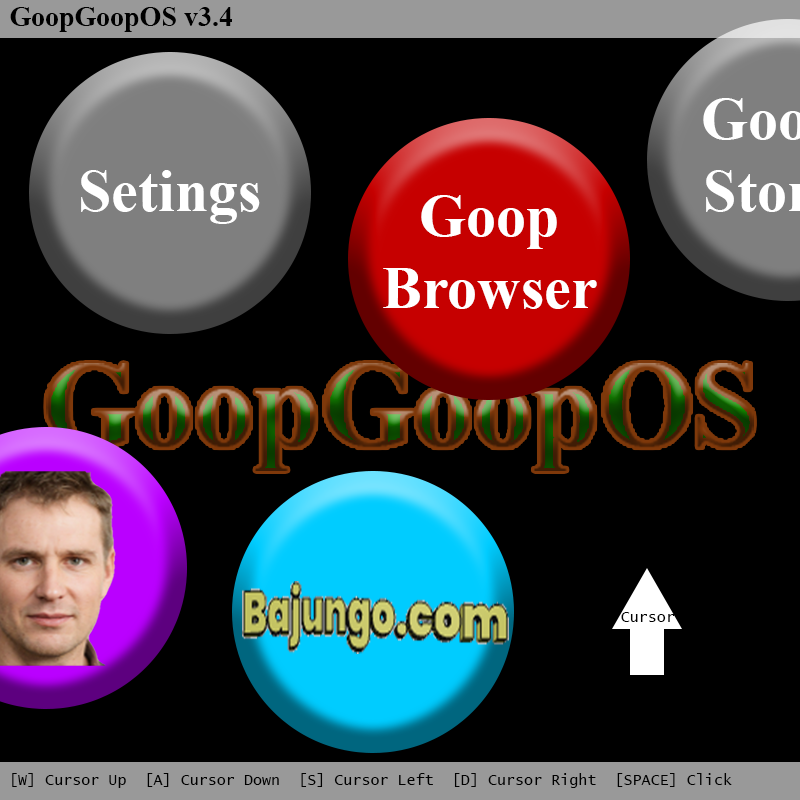 GoopGoopOS with Bajungo.com